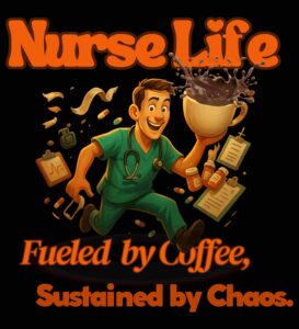 Nurse Life fueled By Coffee